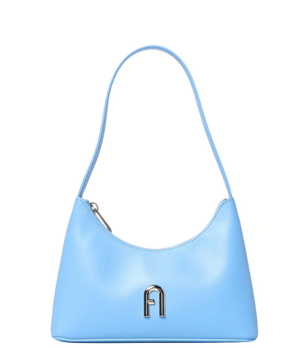 Furla Light Blue Diamante Small Shoulder Bag For Women Online India At  Darveys.Com