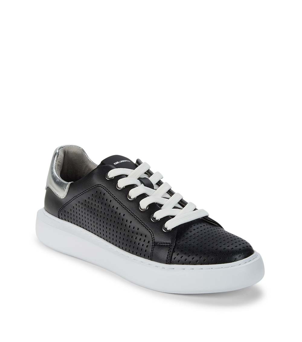 Shop Vince Blair Perforated Leather Slip-On Sneakers | Saks Fifth Avenue