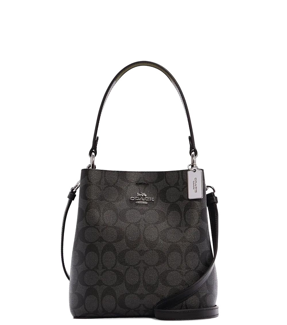 COACH Small Town Bucket Bag in Black