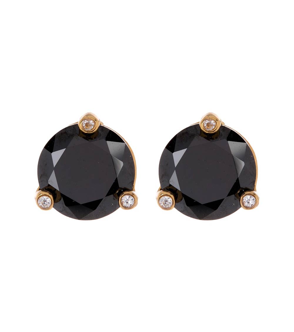 Kate Spade Black Round Stud Earrings for Women Online India at 