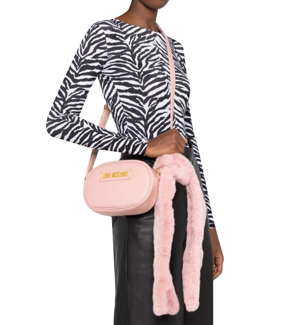 Moschino velvet belt bag deals