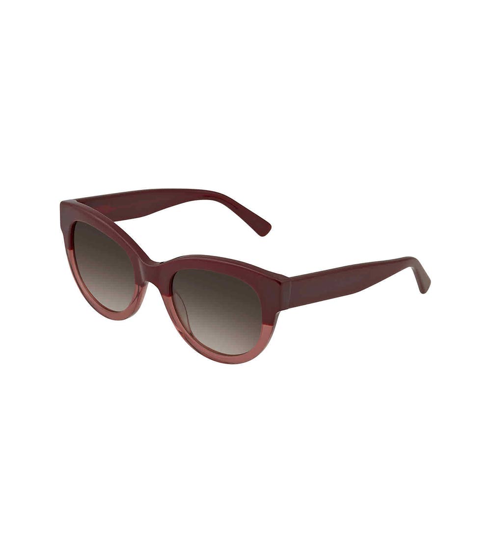 Gucci Burgundy And Havana Acrylic Rectangular Sunglasses, $219 | Bluefly |  Lookastic