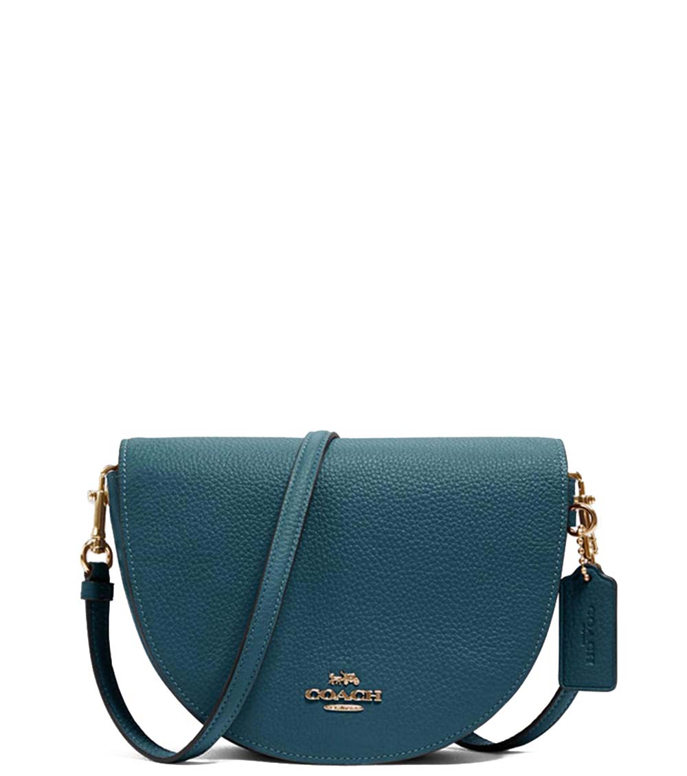 teal coach bag