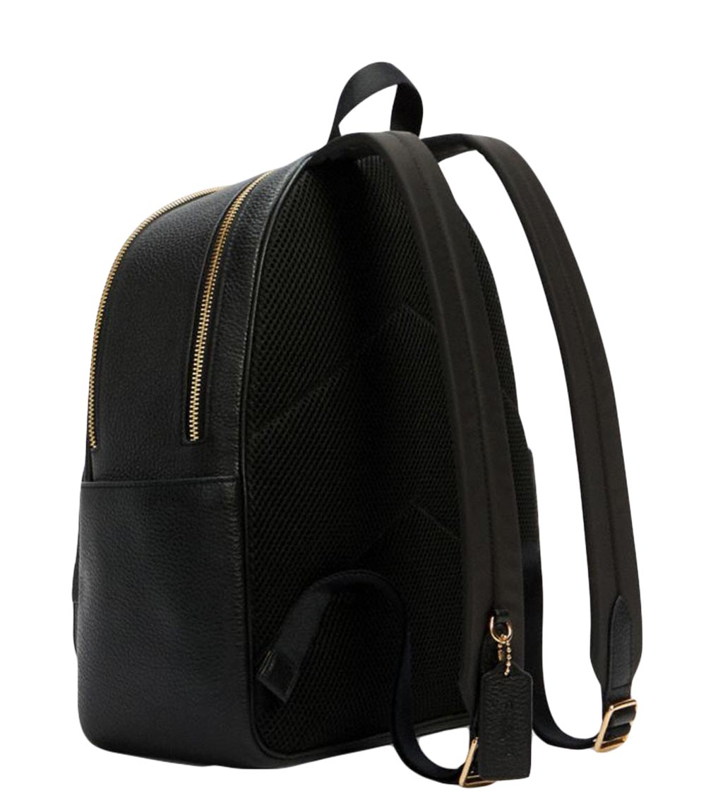 Coach black outlet backpack purse