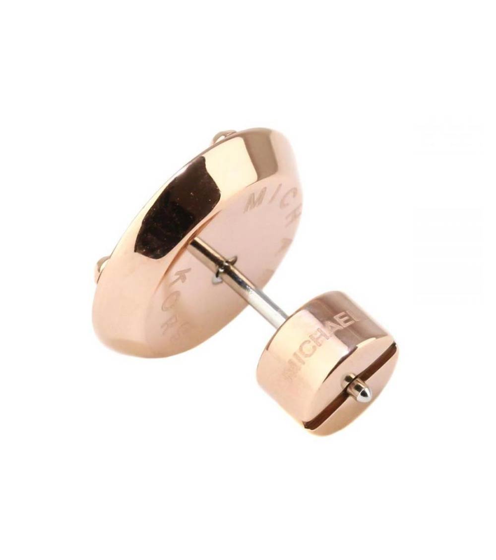 Buy Michael Kors Sterling Silver Rose Gold Plated StoneStudded Studs  Rose  Gold Color Women  AJIO LUXE