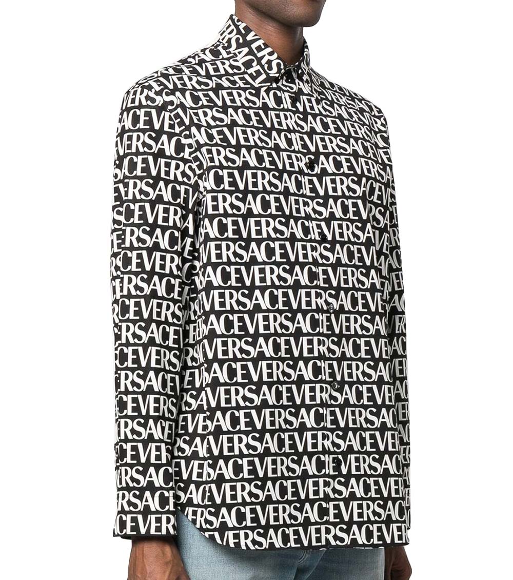 Barocco Silhouette Denim Shirt