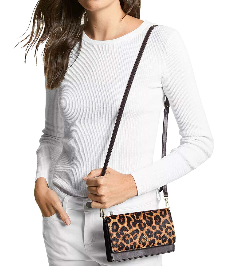 Michael kors best sale handbags leopard print