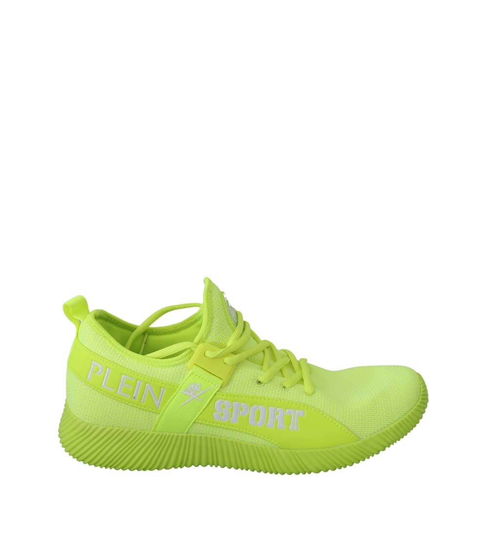 PHILIPP PLEIN, Green Men's Sneakers