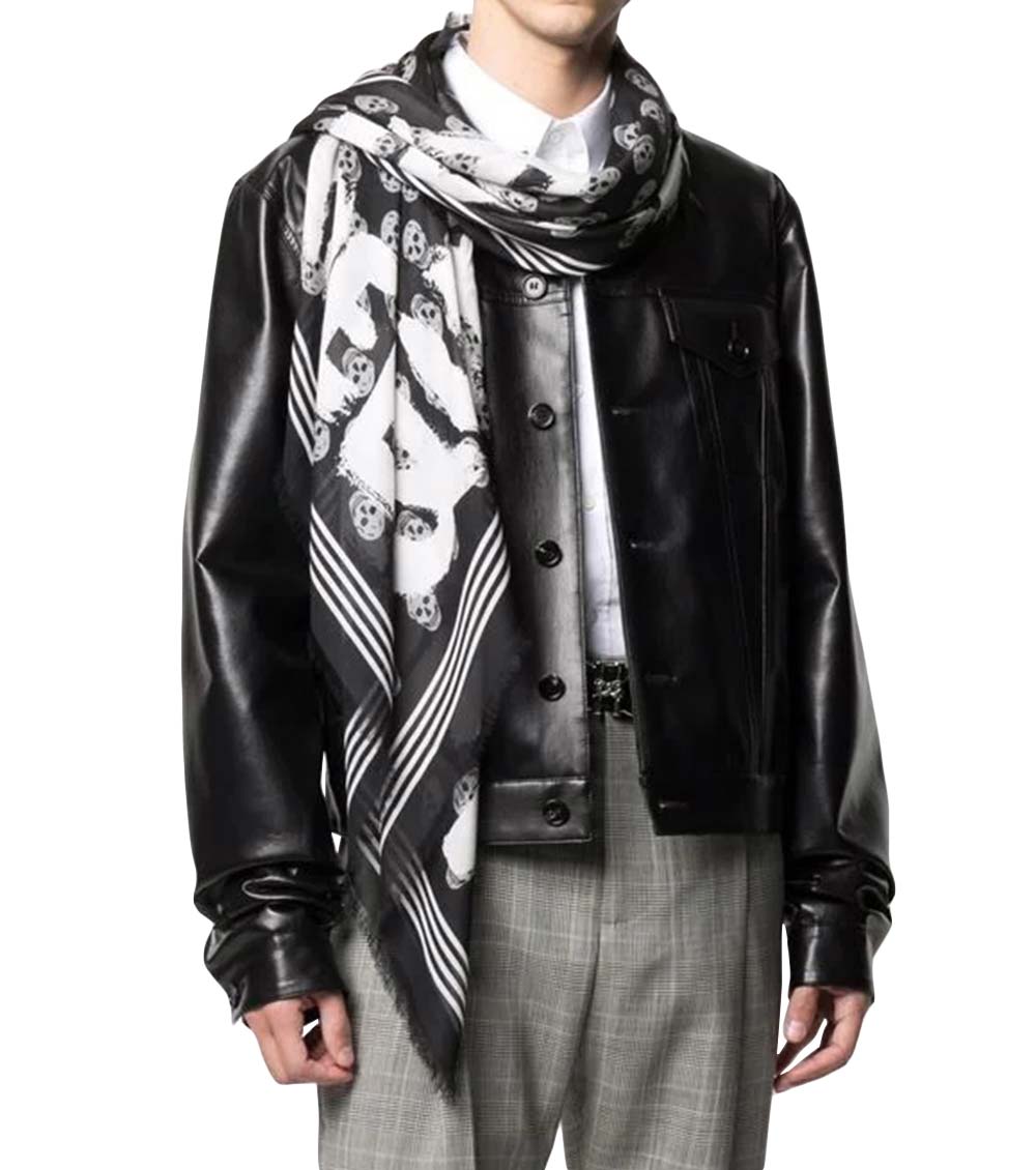 Alexander mcqueen men's scarf cheap