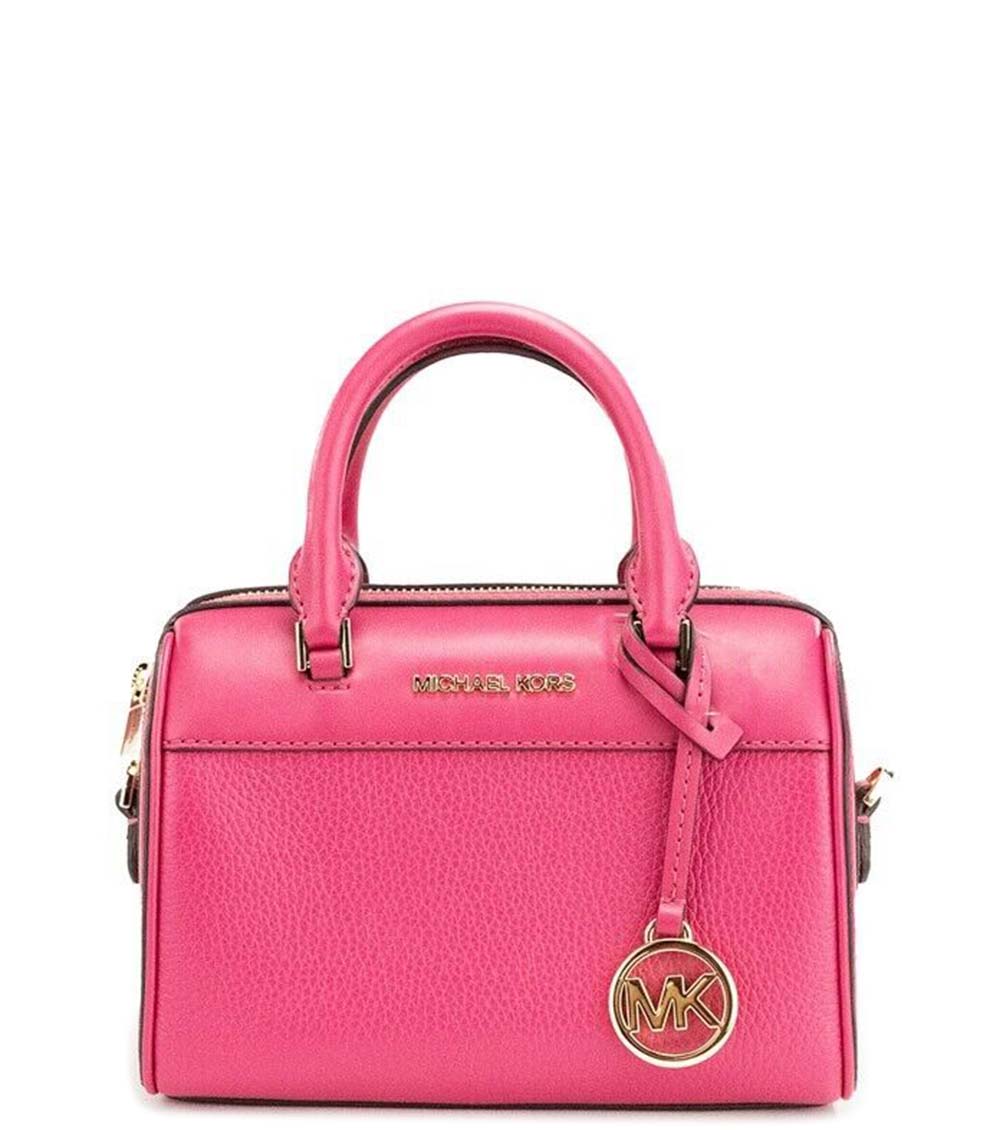 Michael kors clearance duffle bag pink