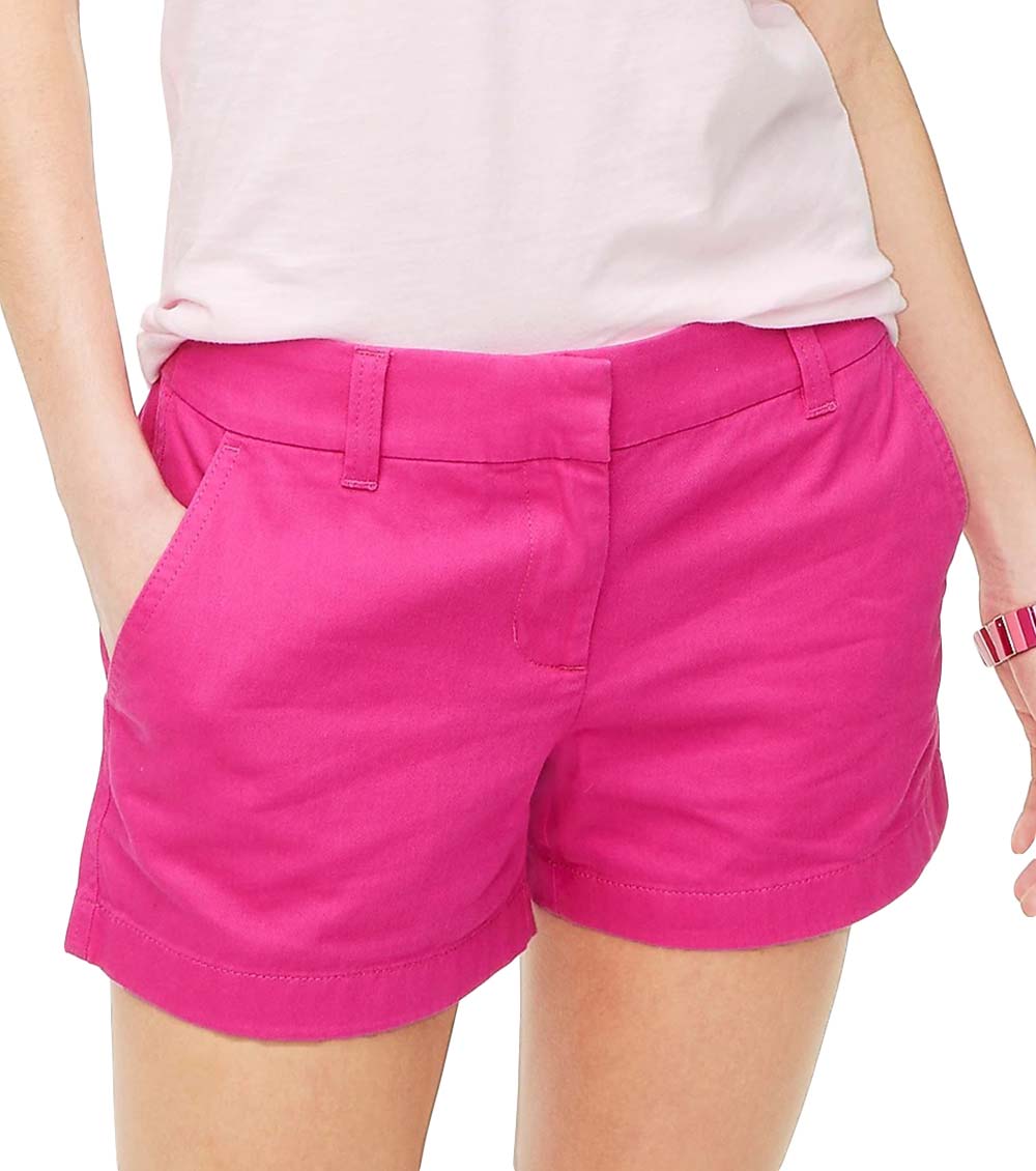 J crew chino shorts on sale women