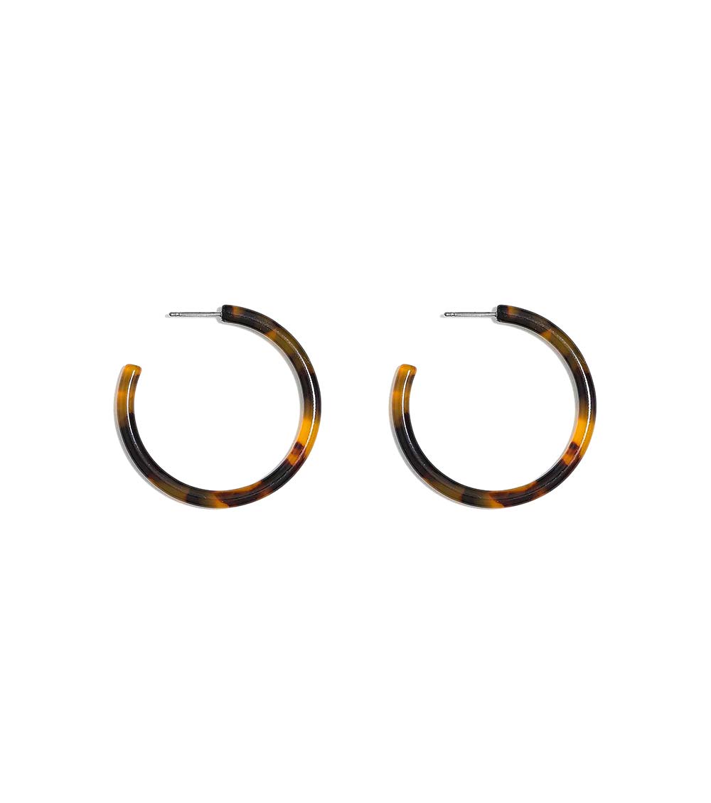 j crew tortoise earrings