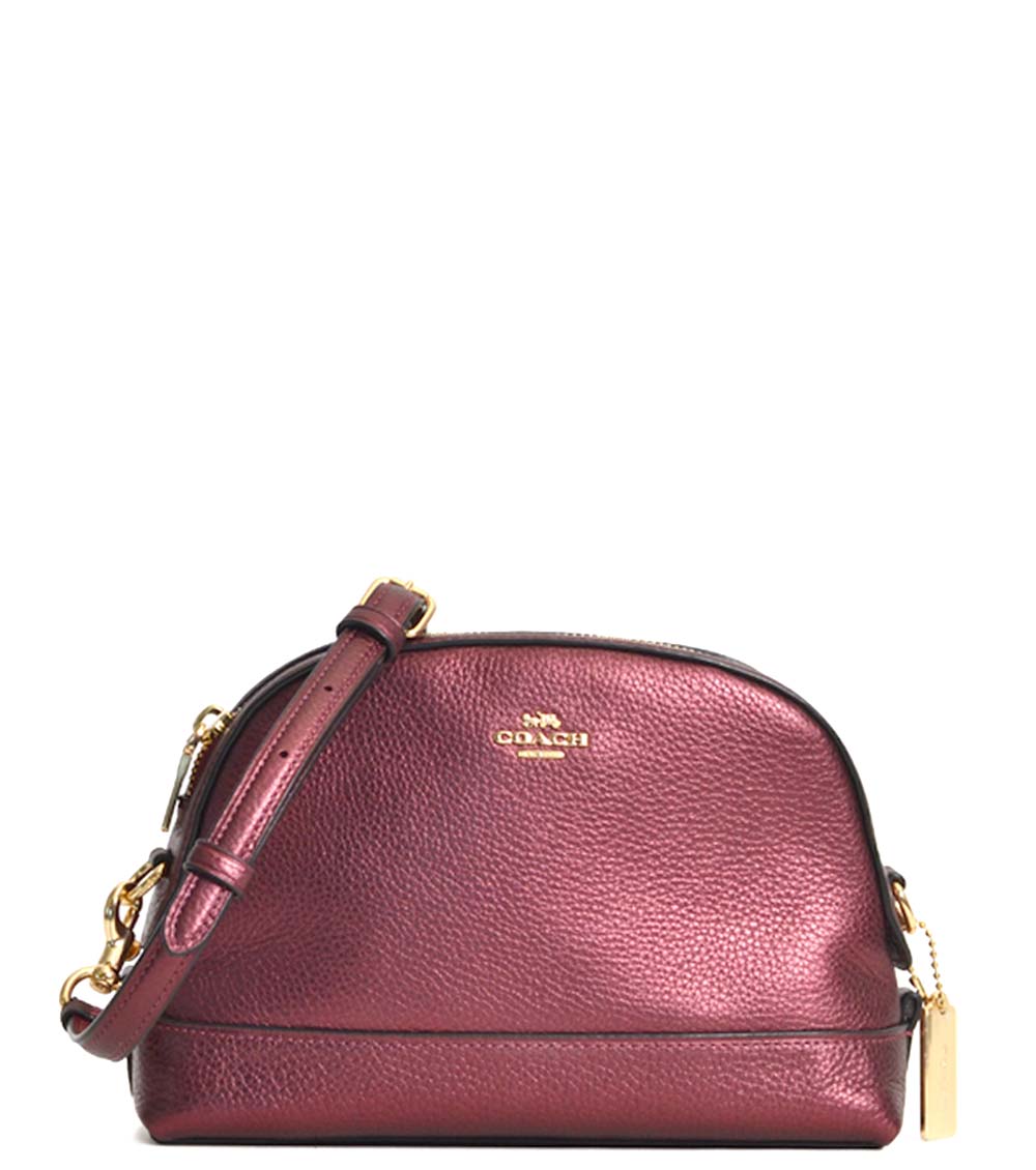 Coach dome crossbody red sale