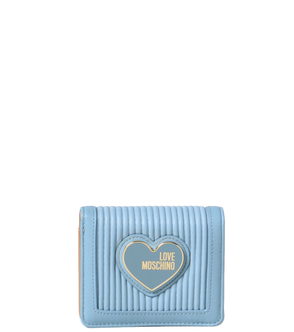 Buy Love Moschino Fuchsia Quilted Trifold Wallet at Redfynd