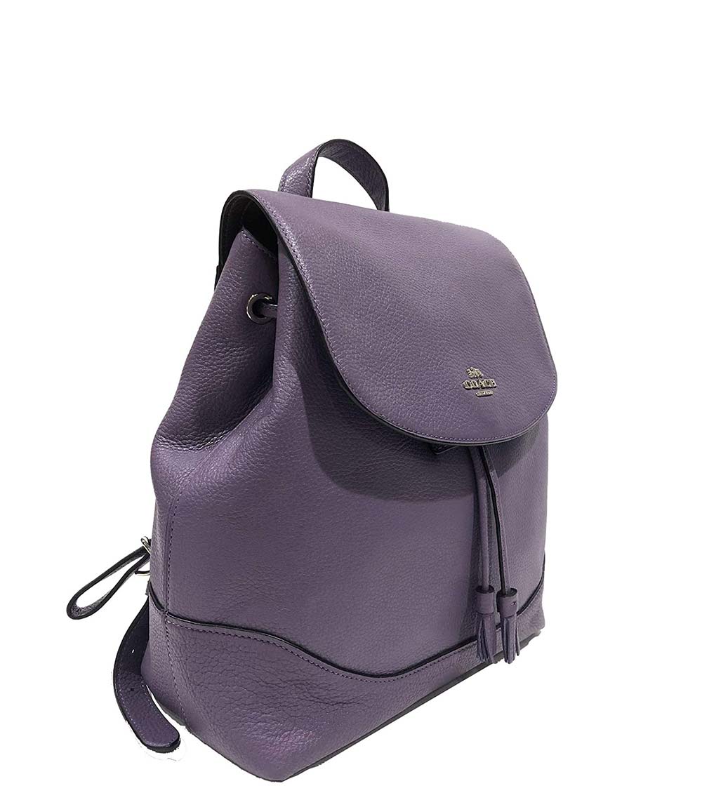 Coach discount purple backpack