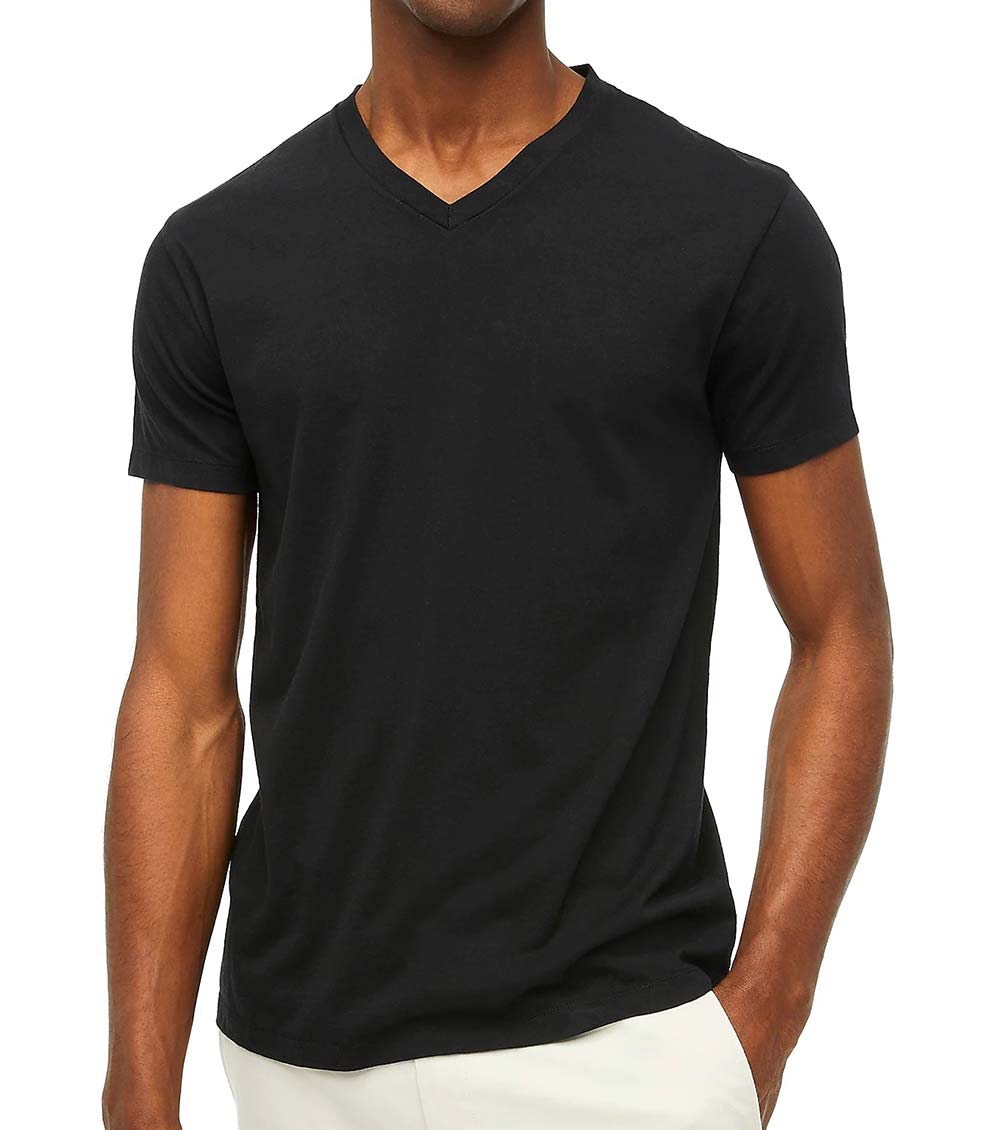 J crew men's shop v neck t shirt