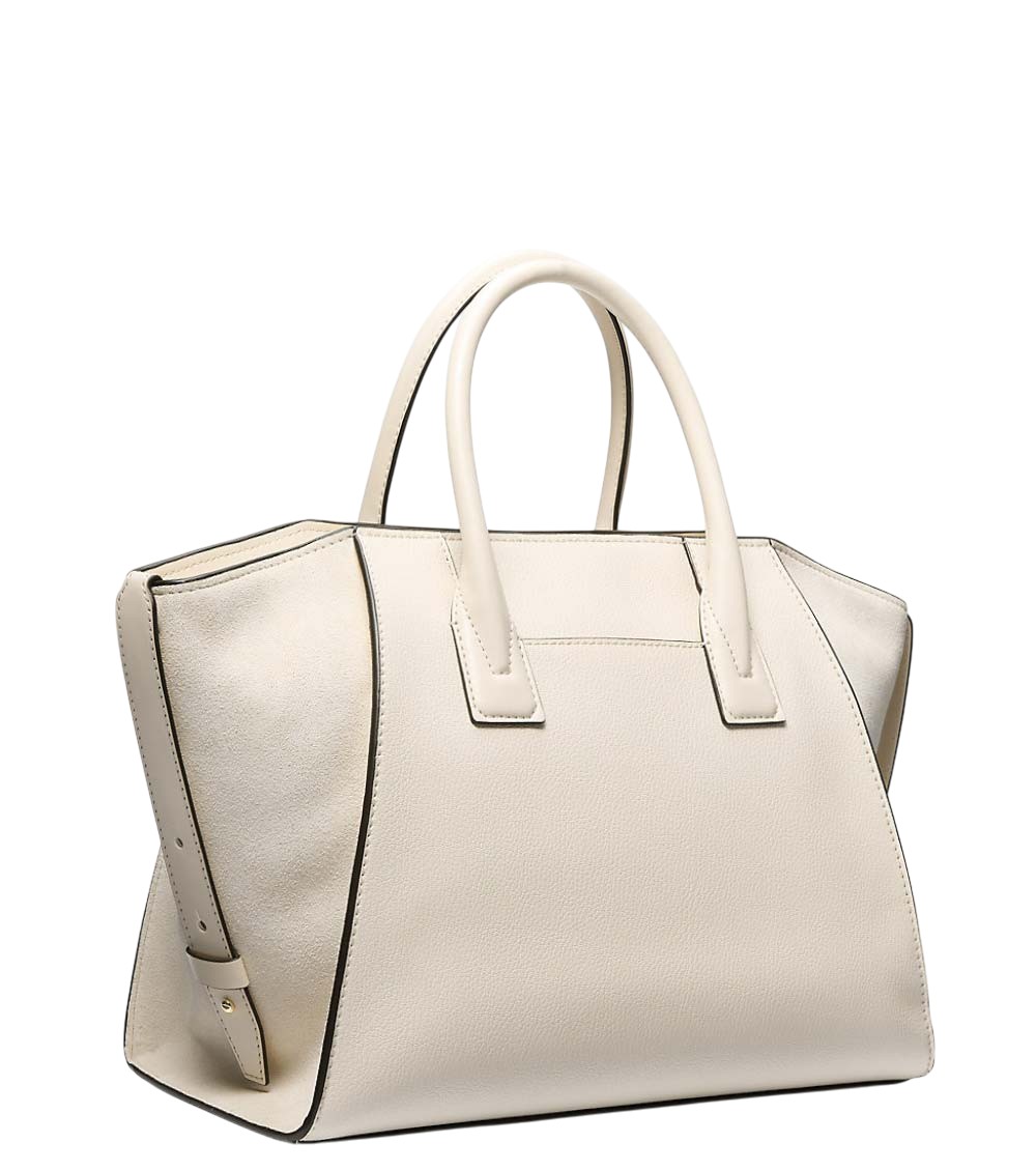 バッグ Michael Kors Cream Avril Large Satchel for Women Online India at