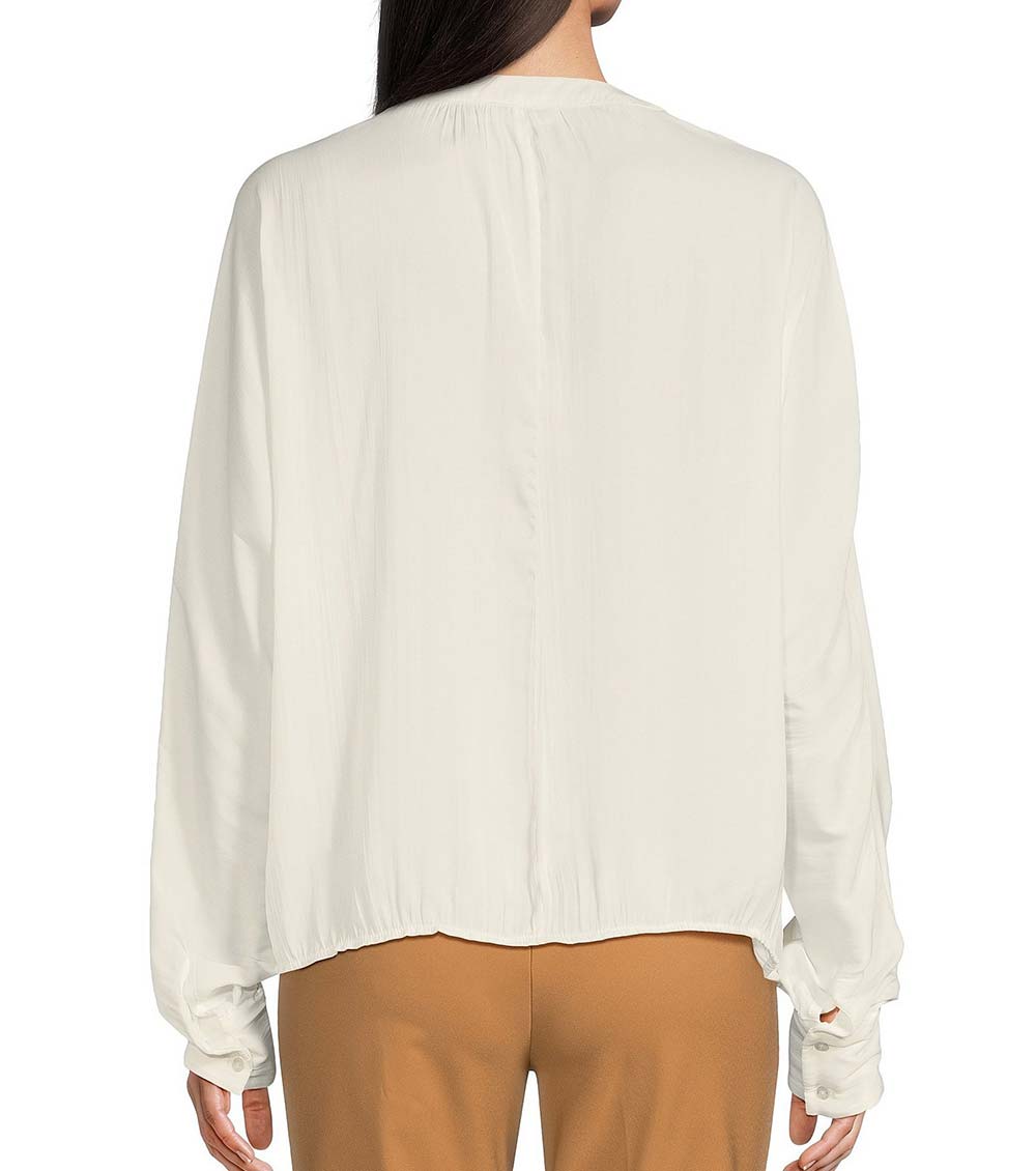 Calvin klein hot sale blouse white