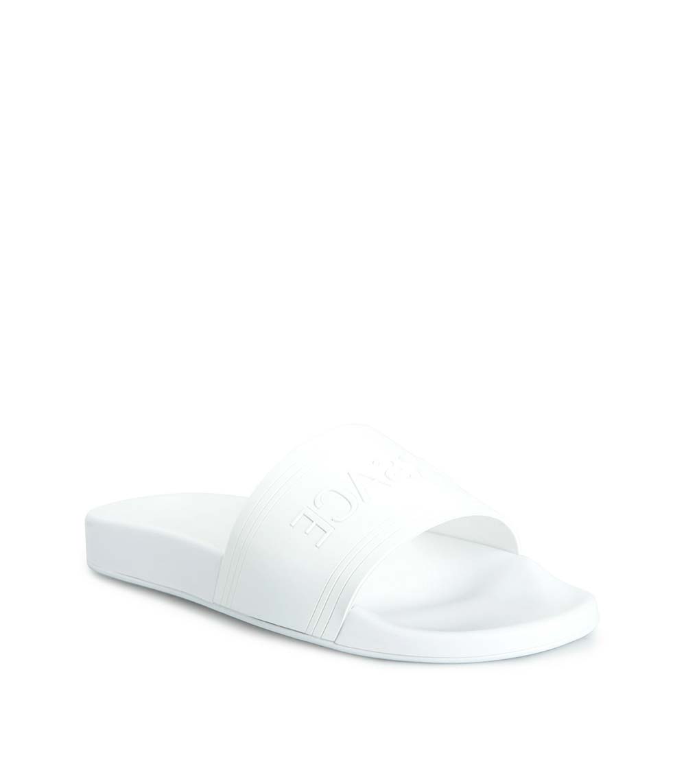 White slides best sale for men