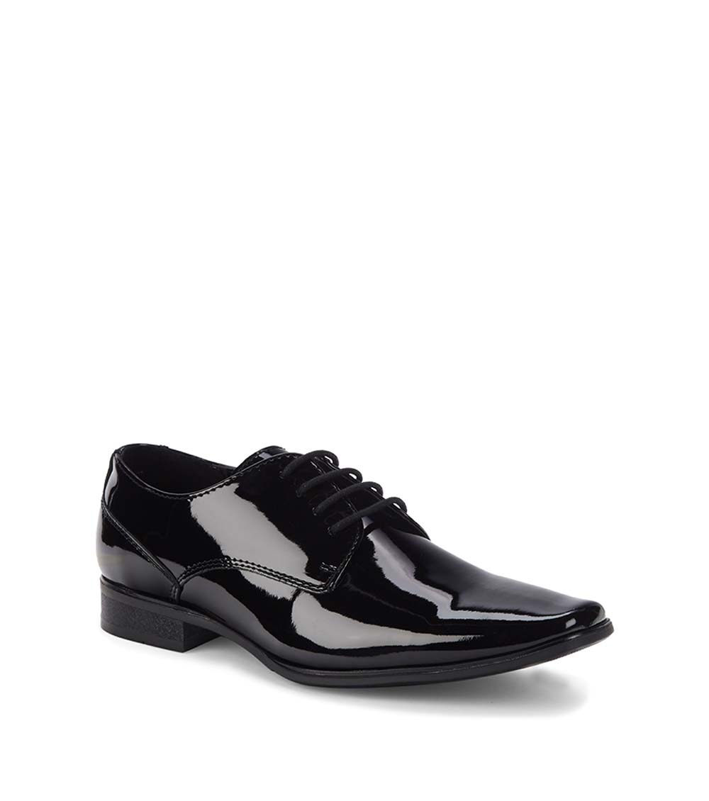 Calvin Klein Black Brodie Square Toe Shoes for Men Online India at