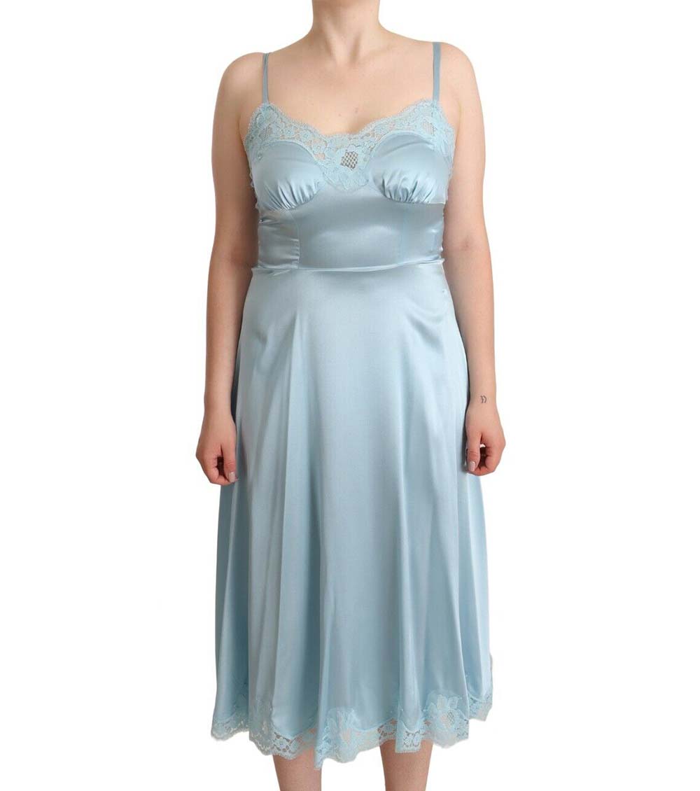 Dolce and gabbana light best sale blue dress