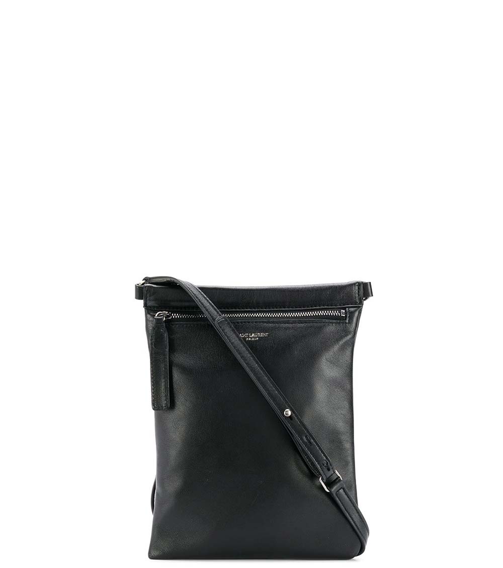 Men's Flat Crossbody Bag by Saint Laurent