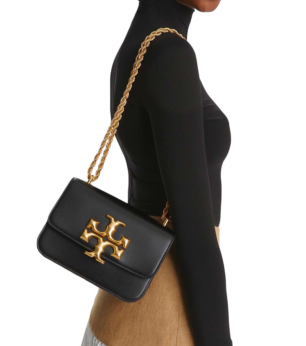 Tory Burch Black Eleanor Mini Shoulder Bag for Women Online India at  