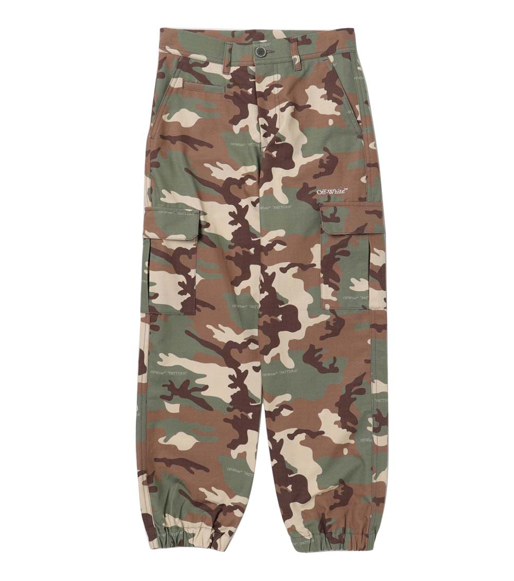 Off white camo cargo on sale pants