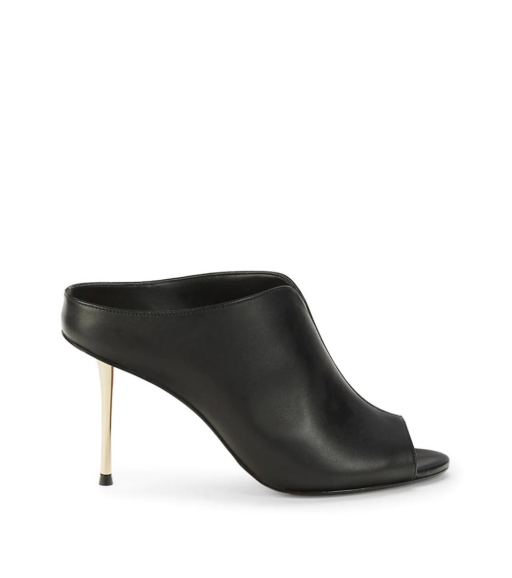 BCBGMaxazria Black Teela Peep Toe Heels for Women Online India at