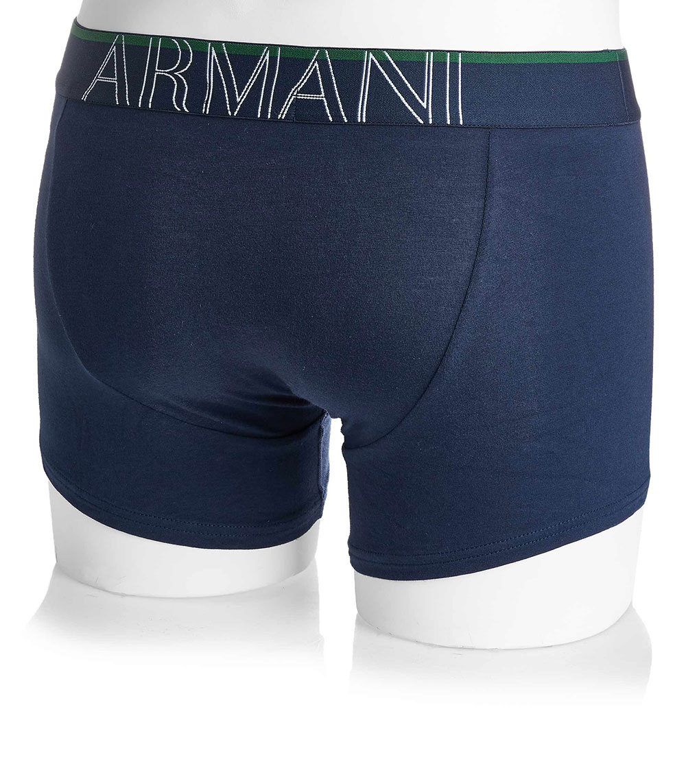 Emporio Armani Navy Blue Logo Underwear for Men Online India at