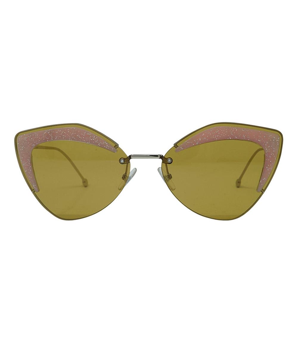 Oval Rimmed Sunglasses Fastrack - M192BK4F at best price | Titan Eye+