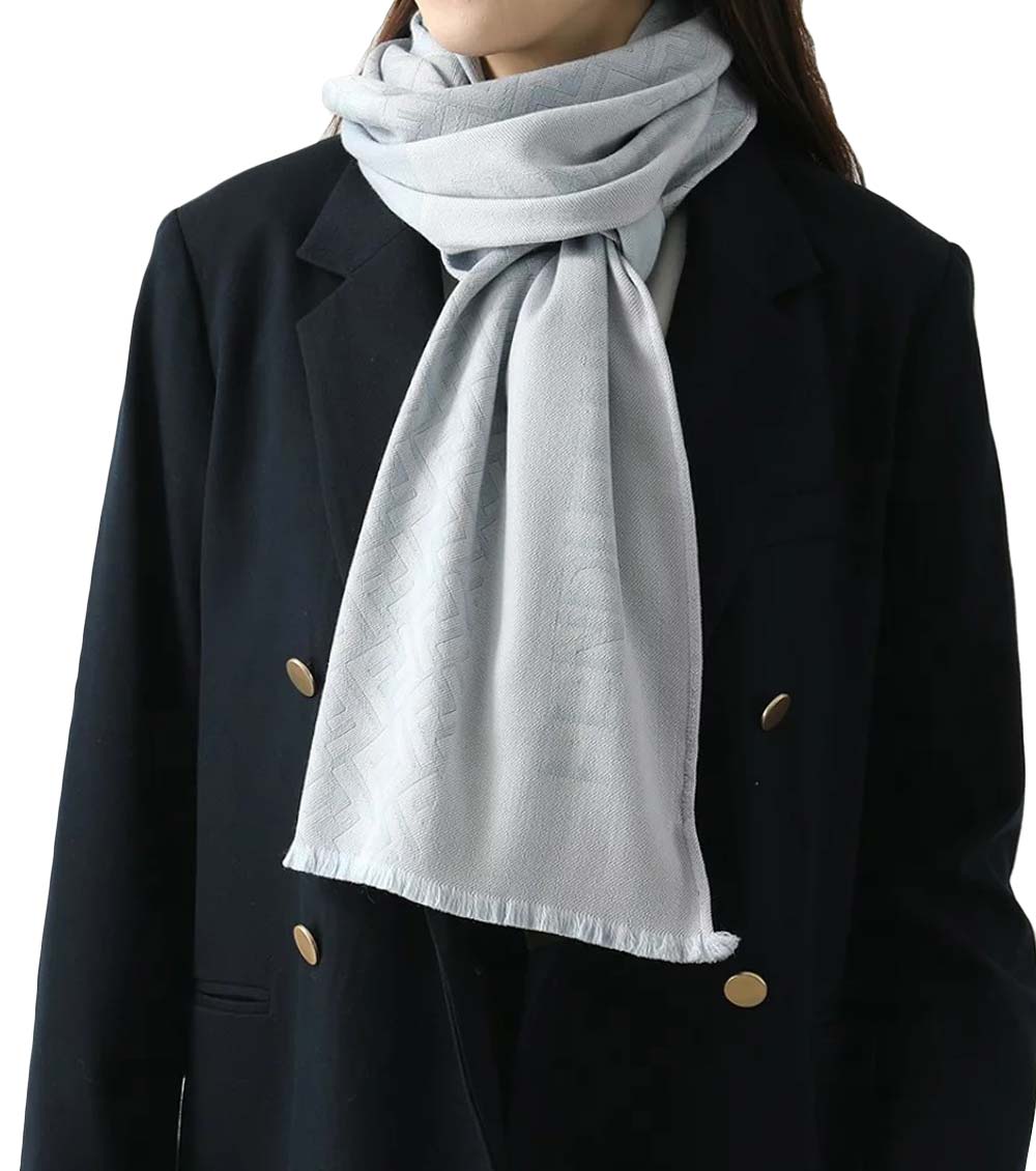 Fendi cheap blue scarf