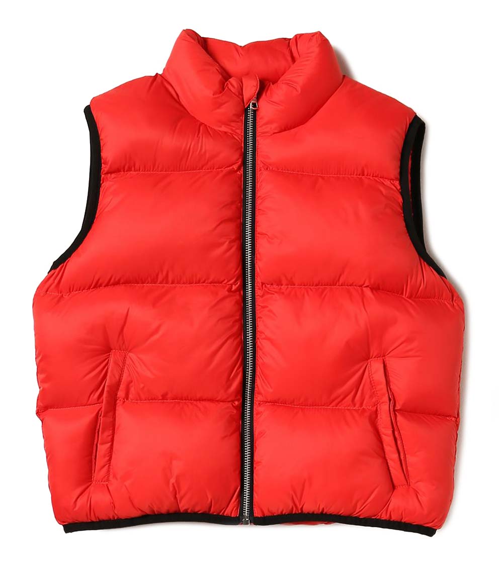 Padded sleeveless jacket shop