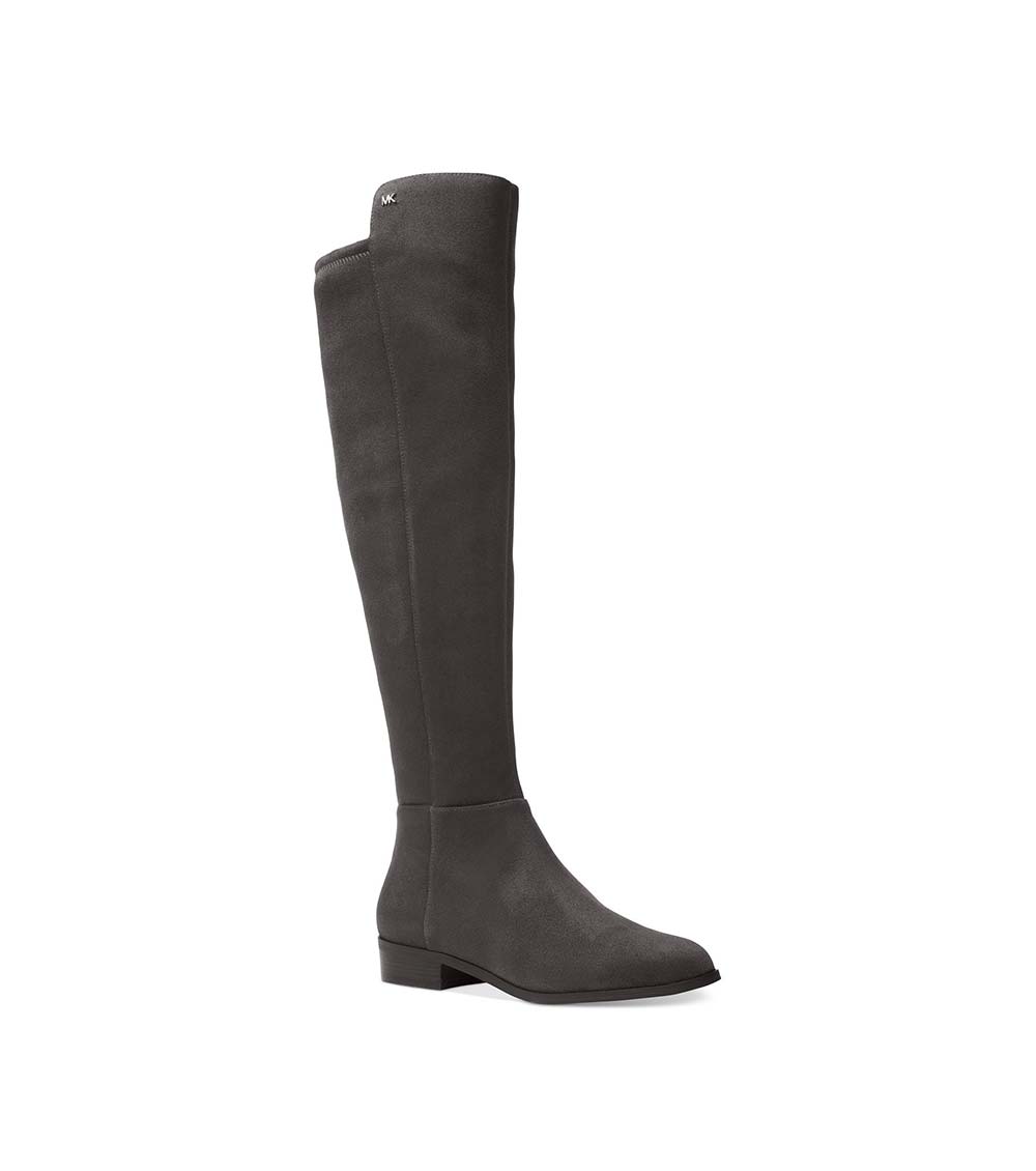 Michael Kors Grey Bromley Suede Tall Riding Boots for Women Online India at  