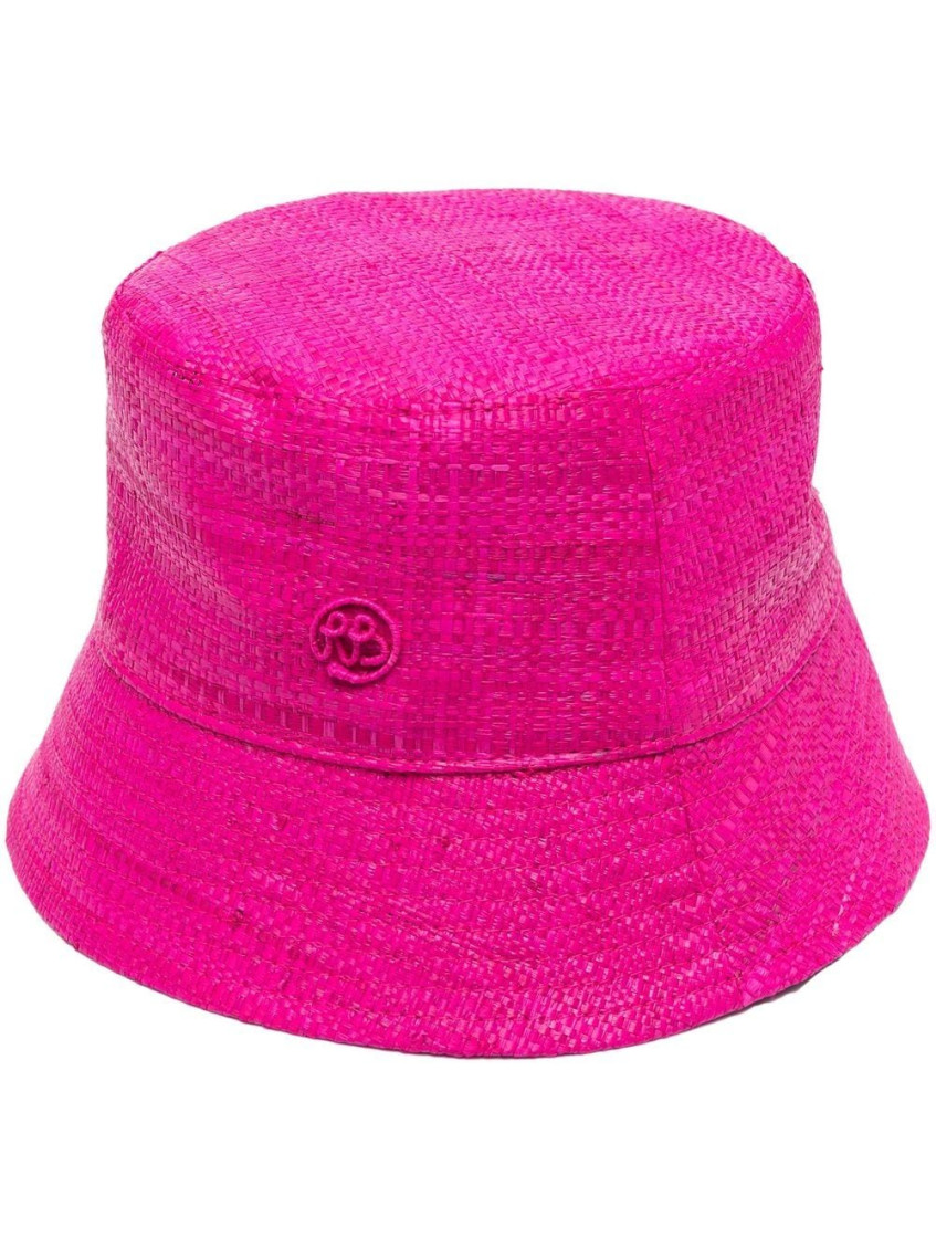 Ruslan Baginskiy Embroidered-logo Bucket Hat In Pink
