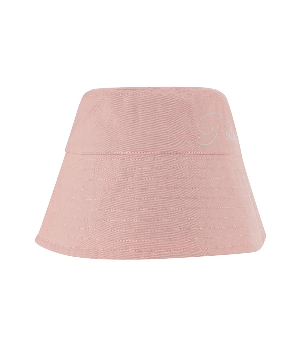 Patou Light Pink Logo-embroidered Bucket Hat
