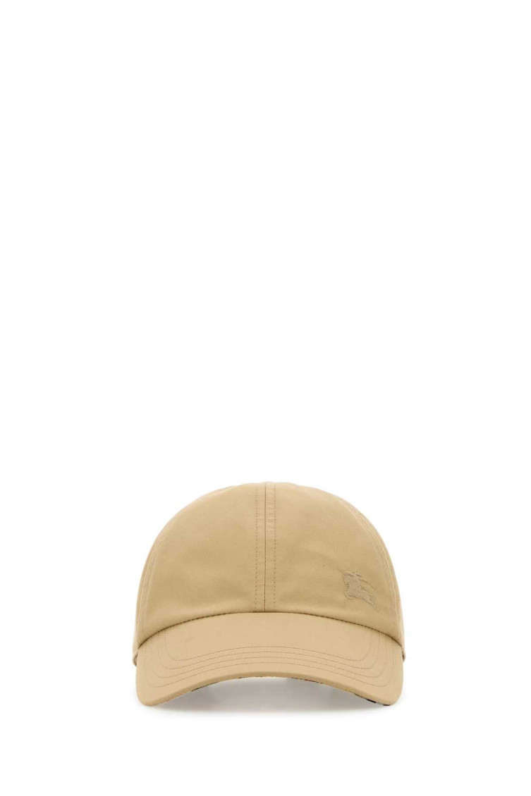 Burberry Beige Gabardine Baseball Cap