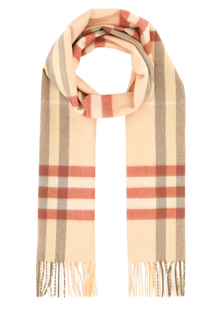 Burberry Women Embroidered Cashmere Scarf