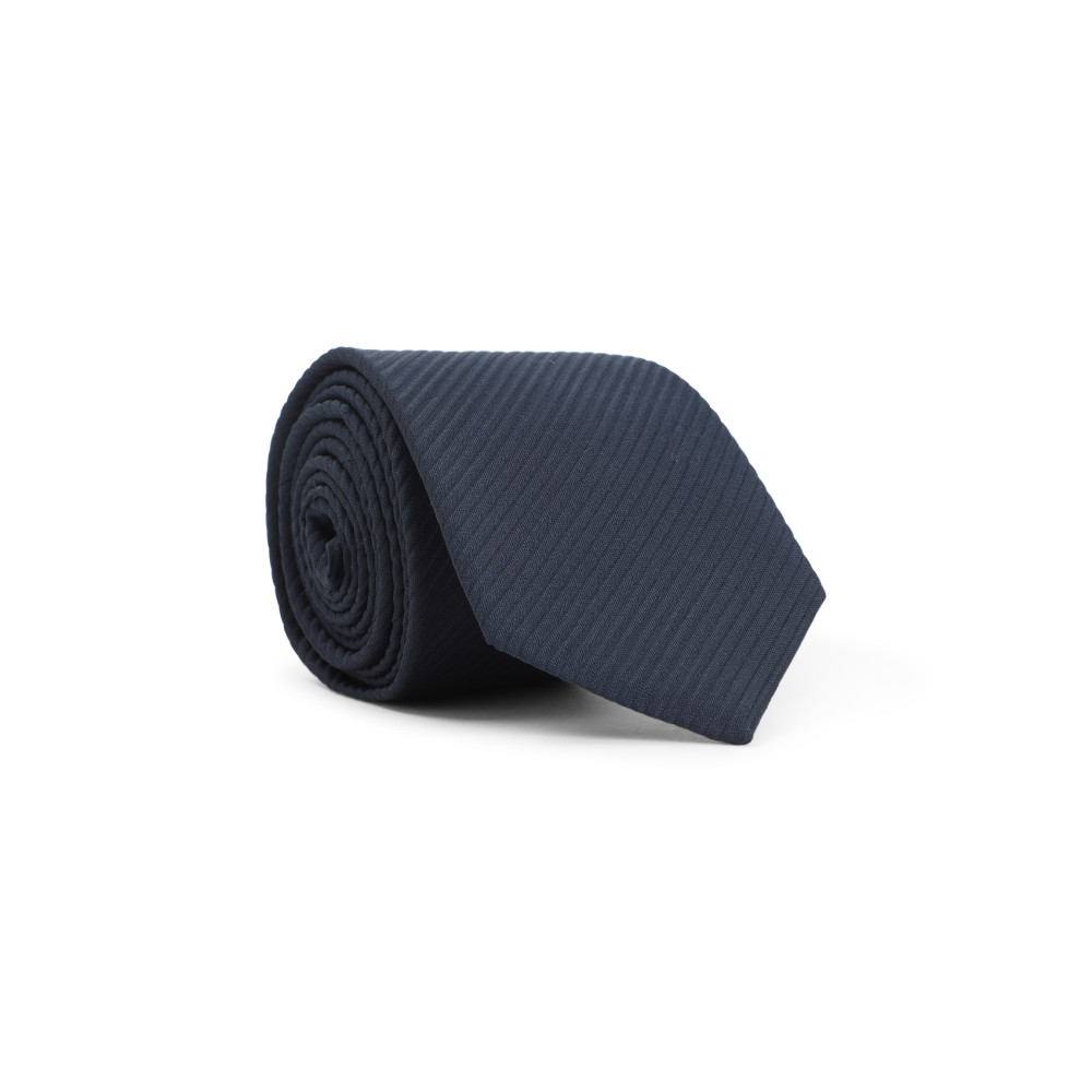 Giorgio Armani Viscose And Silk Tie Men In Black