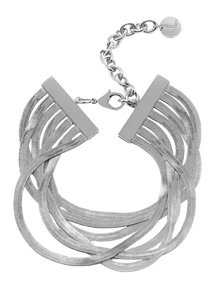 Silvia Gnecchi Silver Imperial Necklace In Gold