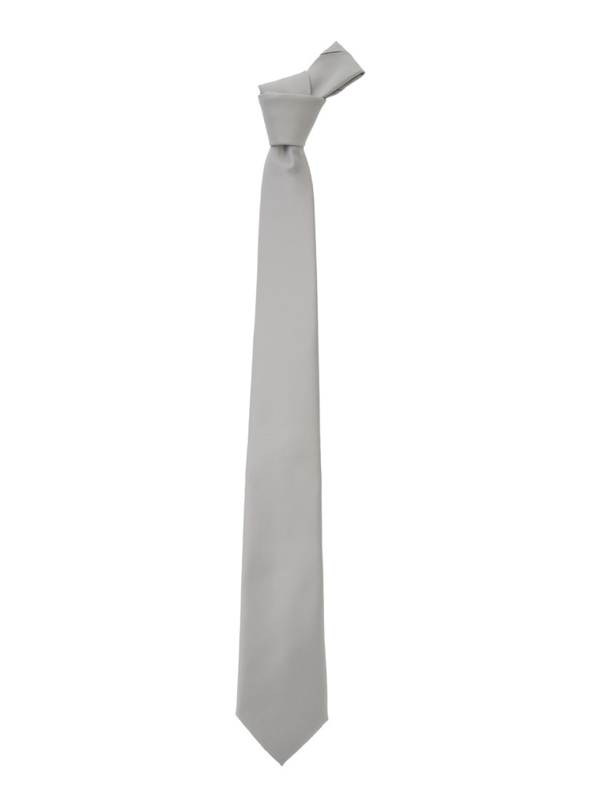 Tagliatore Grey Classic Tie In Fabric Man In Gray