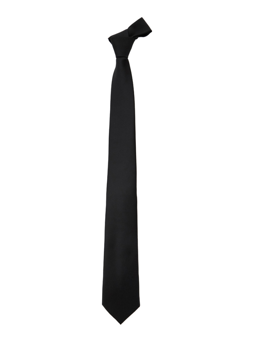 Tagliatore Blue Classic Tie In Black