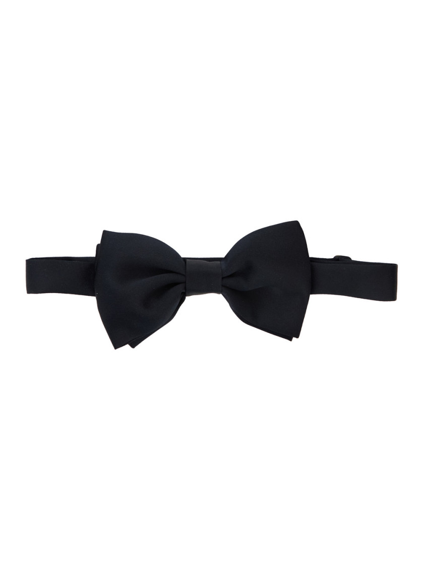 Tagliatore Papillon Con Design Pre-annodato In Cotone Blu Uomo In Black