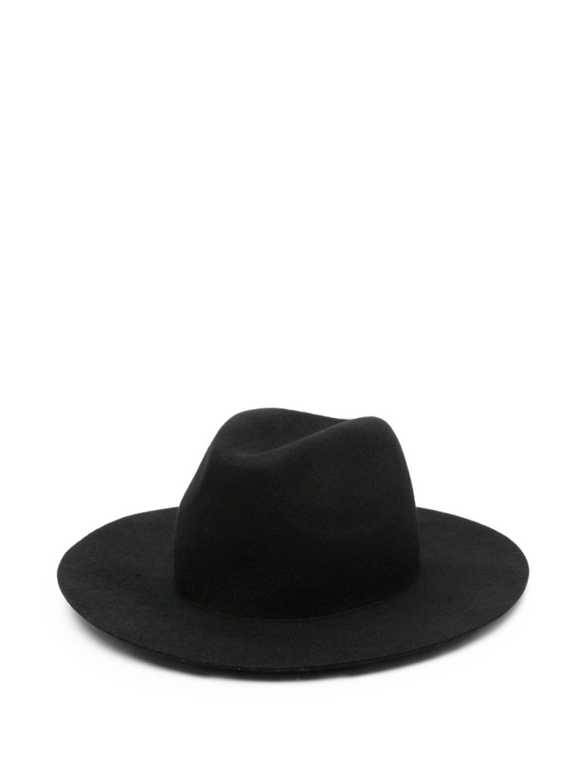 Forte Forte Women Wool Fedora Hat In Black