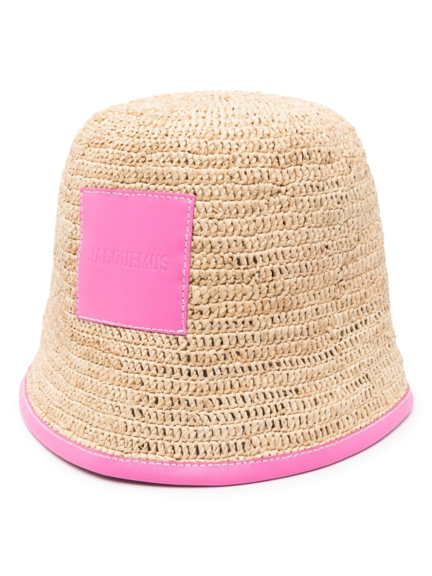 Jacquemus Fuchsia Le Bob Soli Bucket Hat In Fuchsia