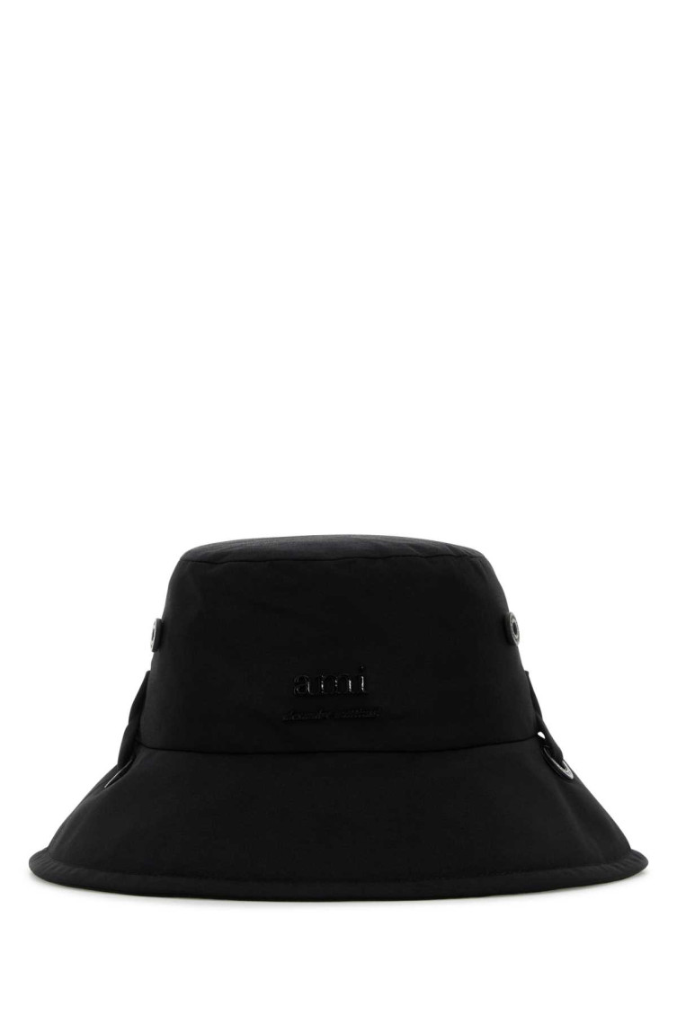 Ami Alexandre Mattiussi Bucket Hat With Monogram Logo