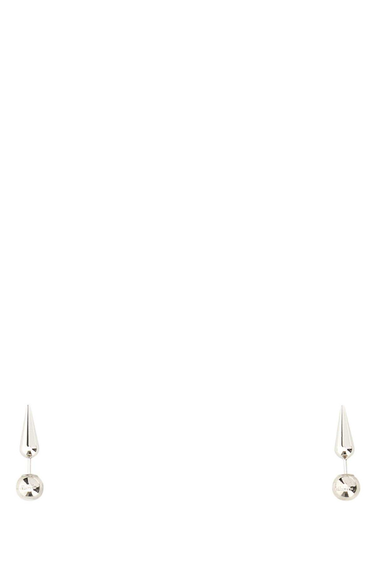 Jil Sander Cone-shaped Polished Metal Stud Earrings