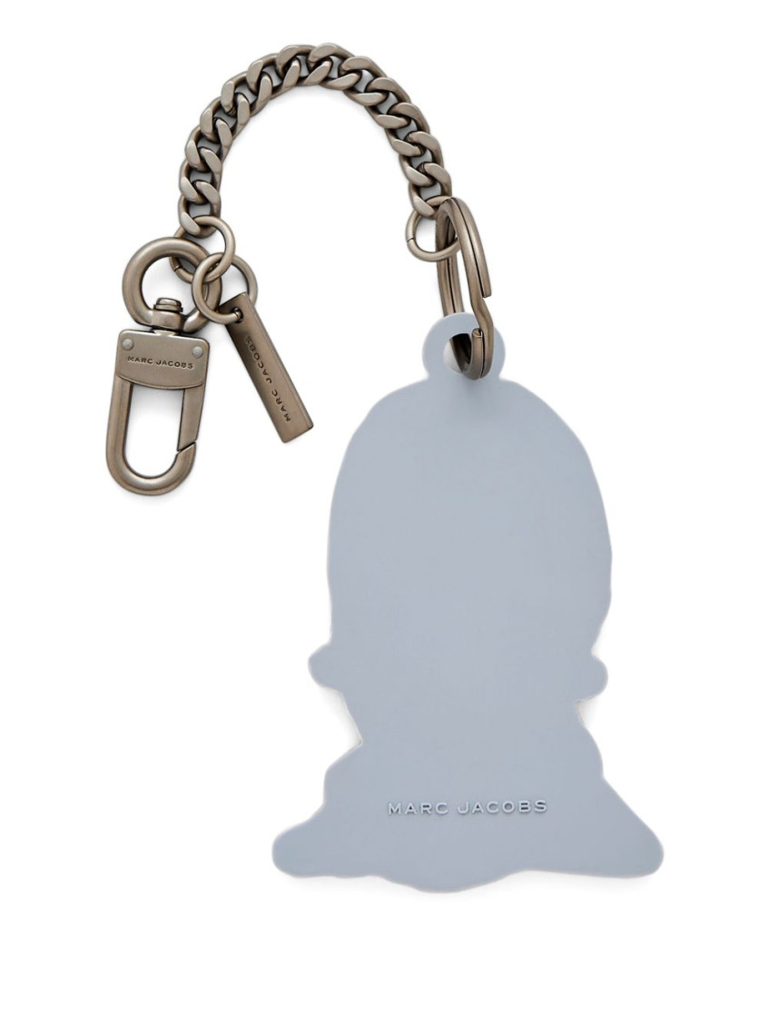 Marc Jacobs Black Face Charm Key Holder for Women Online USA at