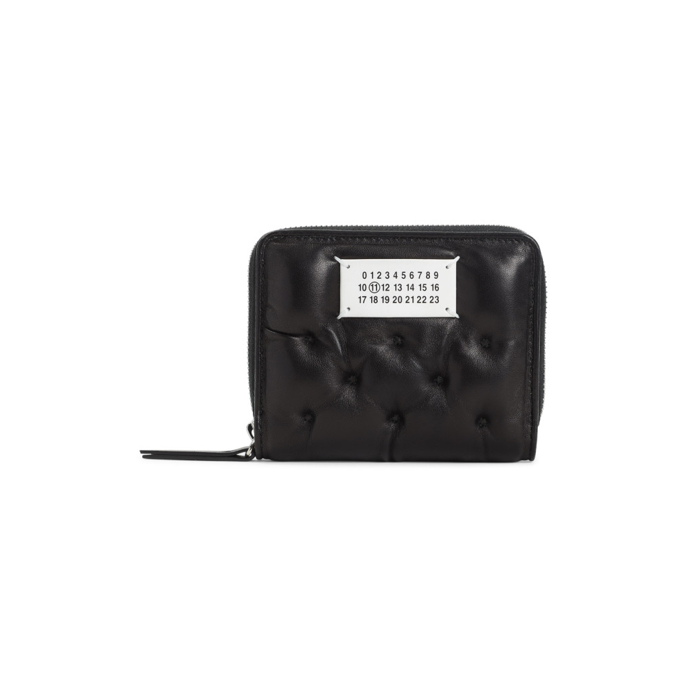 Maison Margiela Black Logo Zip Around Wallet Maison Margiela Black Logo Zip Around Wallet