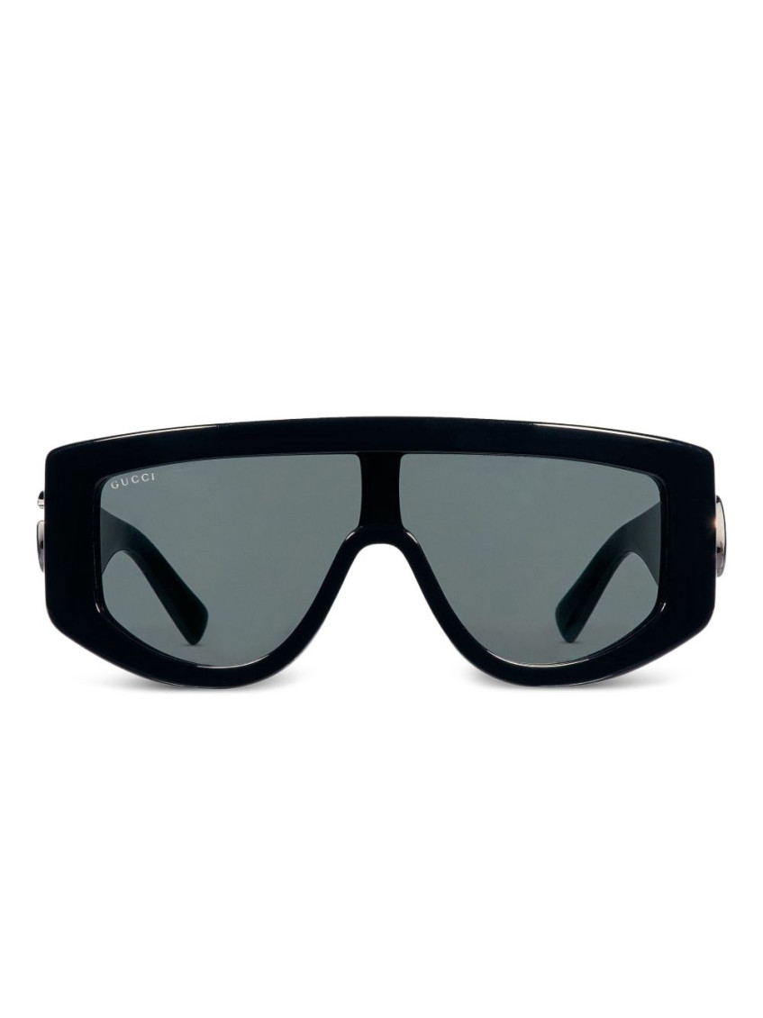 Gucci Women Rectangular Shape Sunglasses In Black